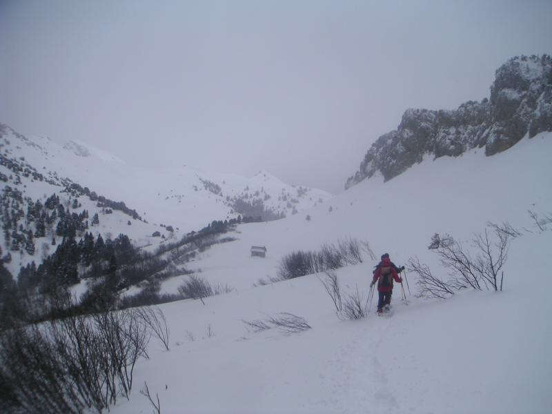 vers la cabane