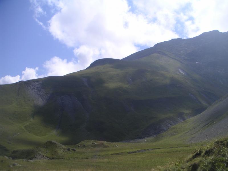 vers la cime du Pied du Barry