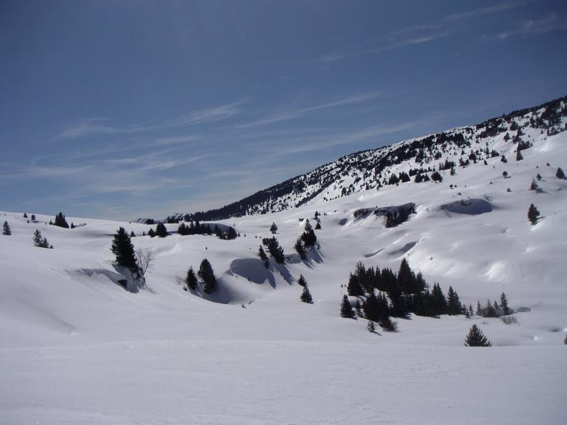 vers la croix de l'alpe