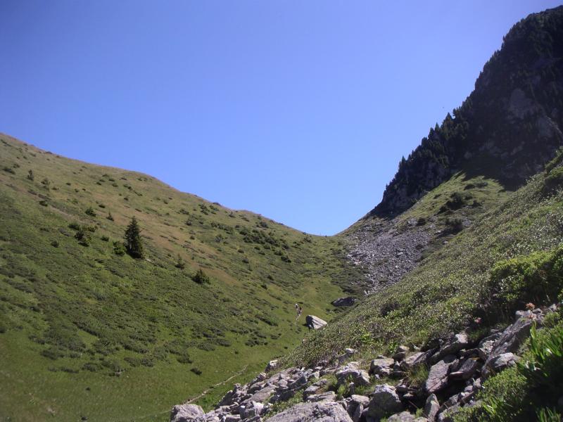 vers la pointe de Rognier