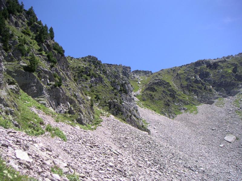 vers la pointe de Rognier
