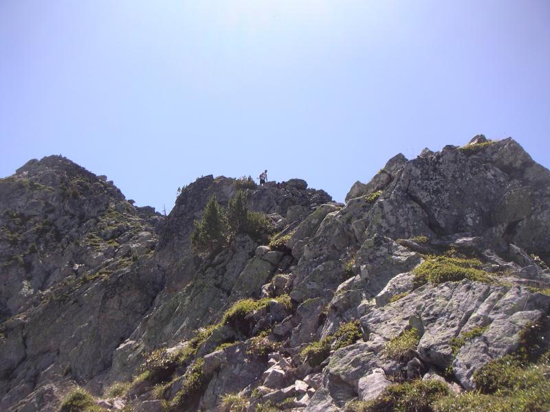 vers la pointe de Rognier