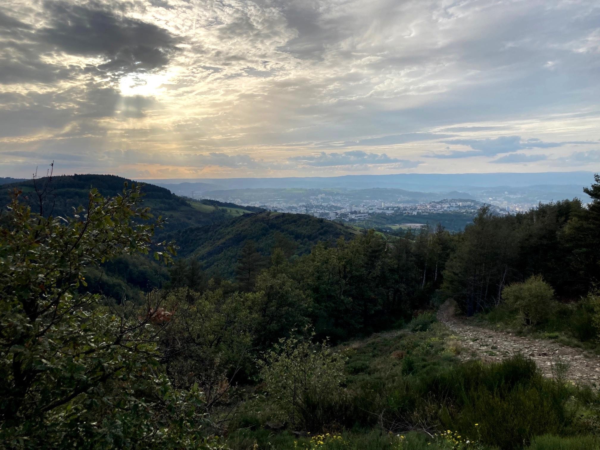 Vers la vallée du Gier 