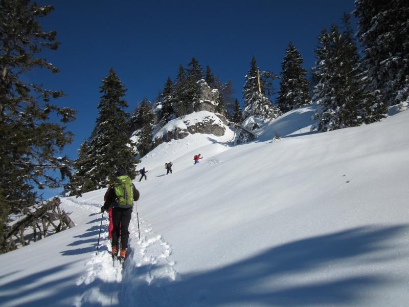 vers le Roc d'Arguille