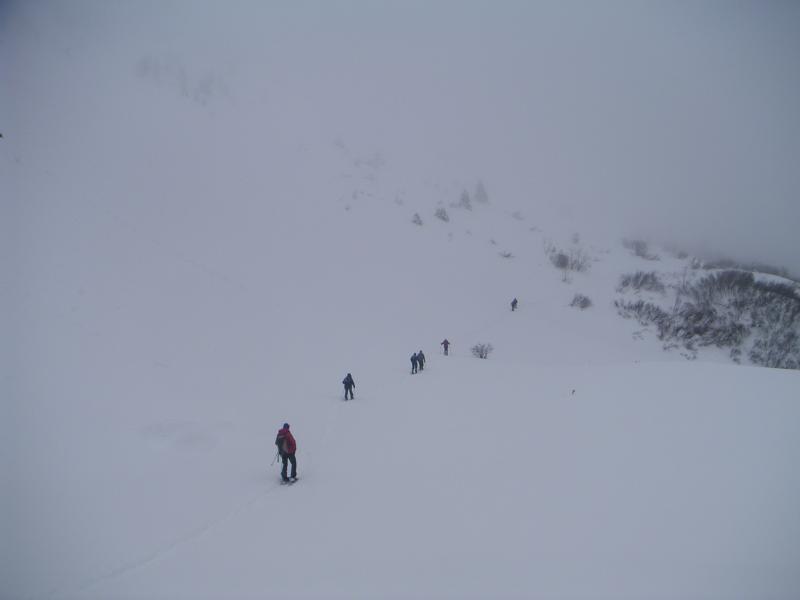 vers le col