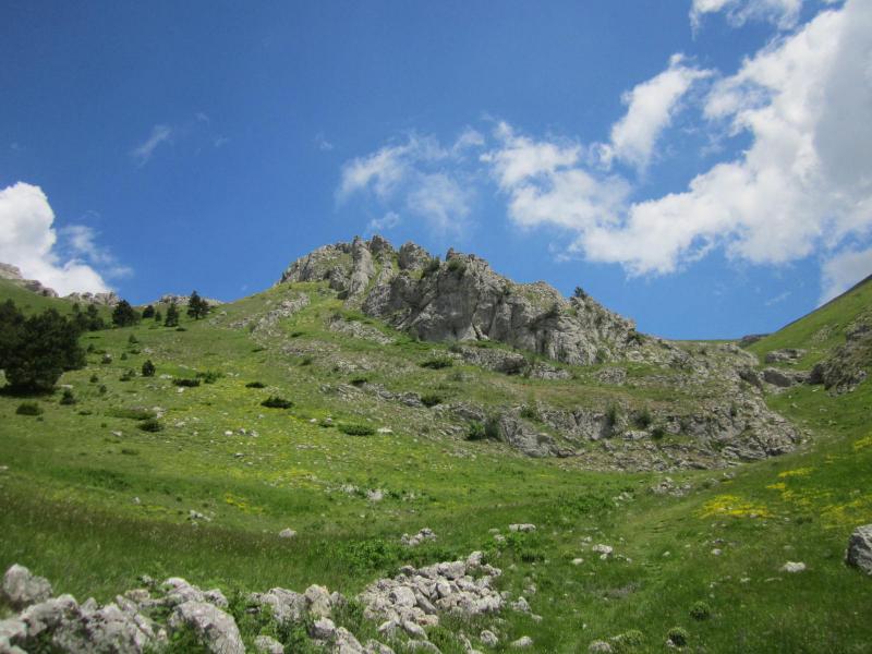 vers le col Jajène