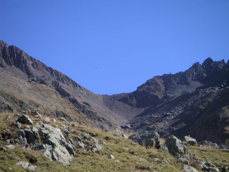 vers le col de Roche Noire