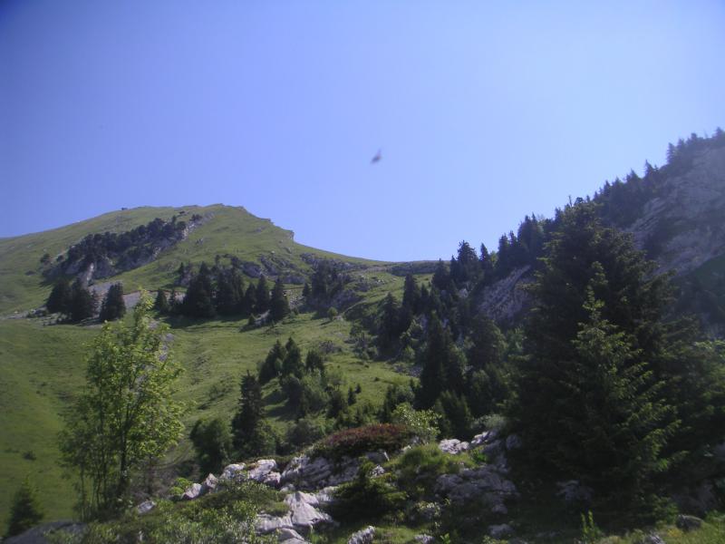 vers le col de la Cochette