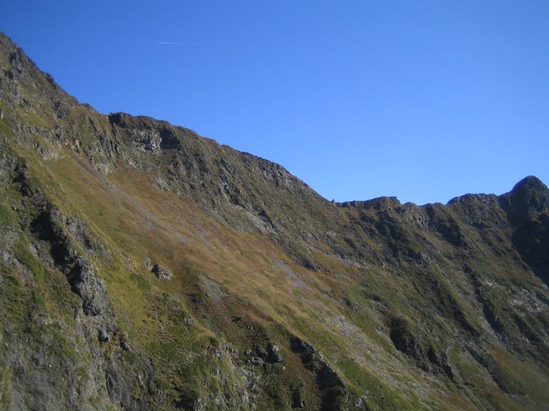 vers le col de la Pierre Luminet