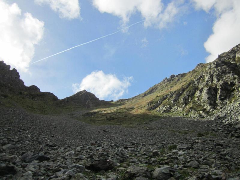 vers le col de la Sitre