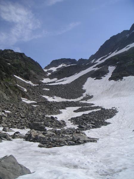vers le col de la Valloire