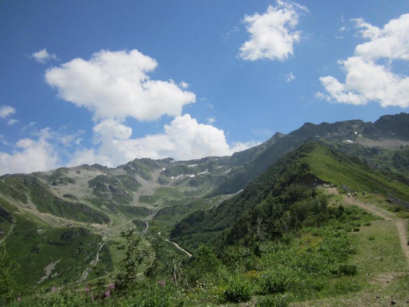 vers le lac