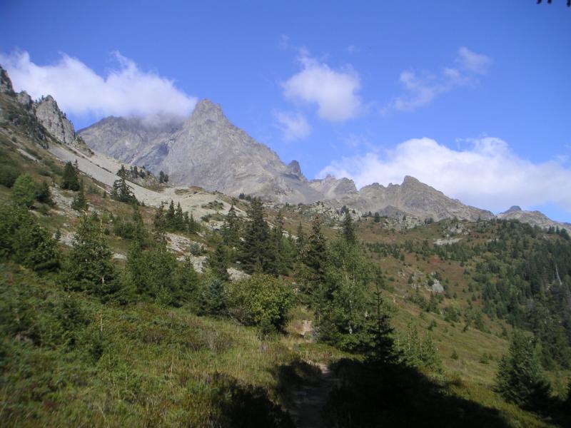vers le lac de Belledonne