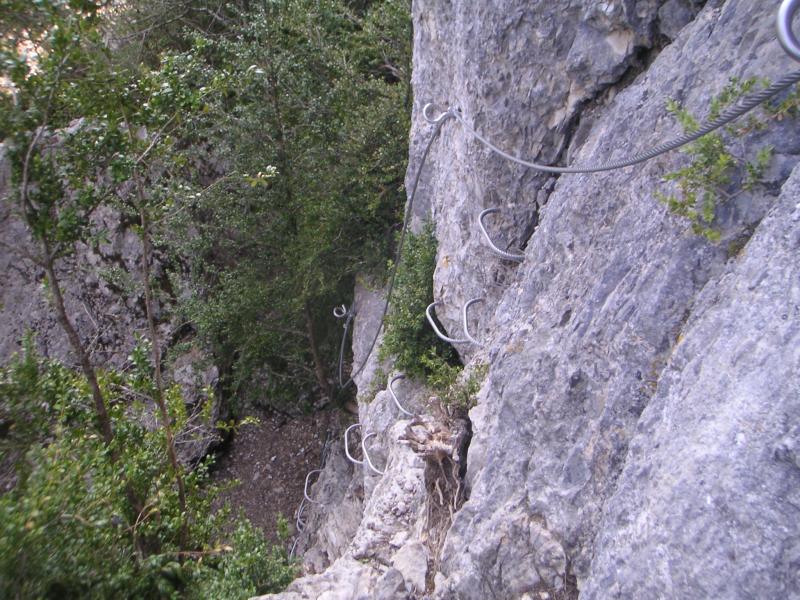 via ferrata du Claps
