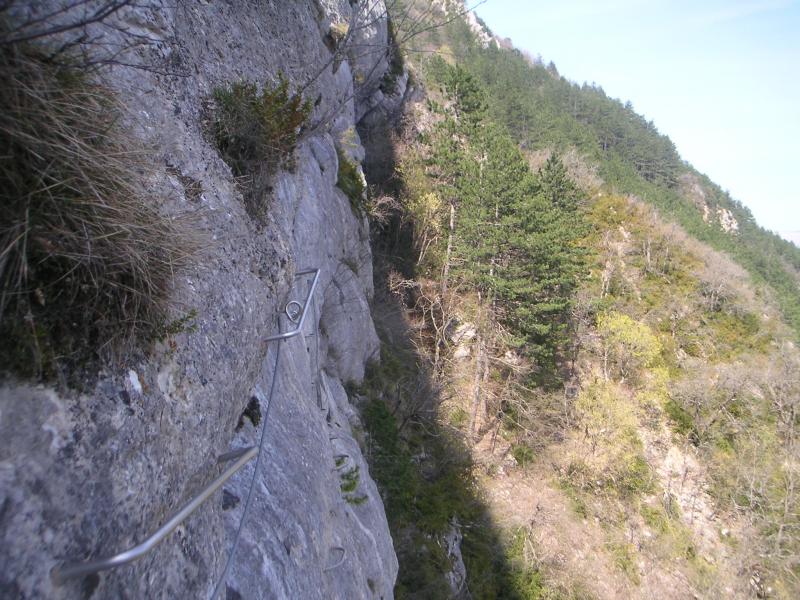 via ferrata du Claps