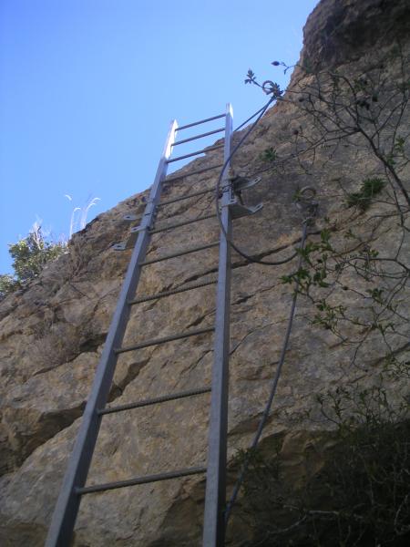 via ferrata du pas de l'échelle