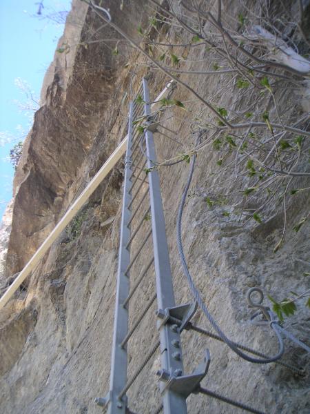 via ferrata du pas de l'échelle