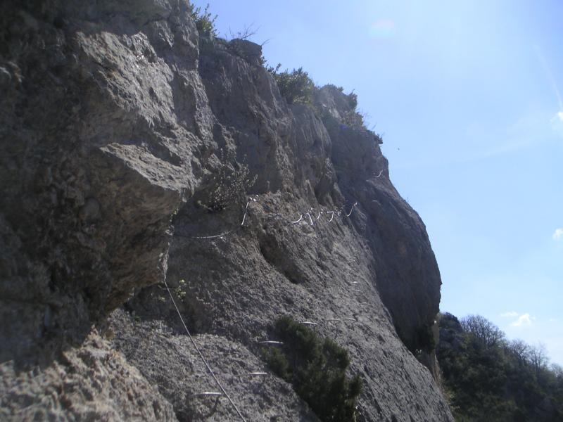via ferrata du pas de l'échelle