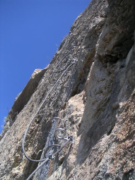 via ferrata du pas de l'échelle
