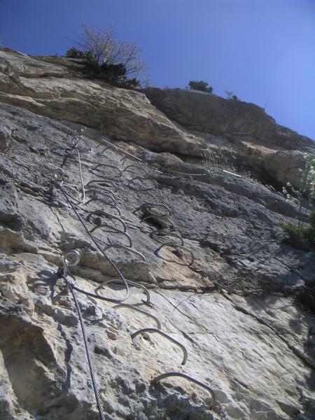 via ferrata du pas de l'échelle