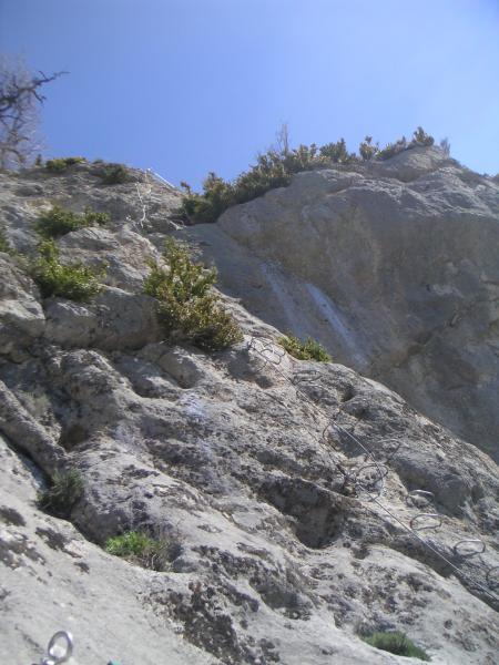 via ferrata du pas de l'échelle