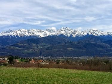 Panorama de Belledonne avant la pluie !