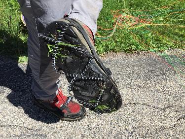 IdÃ©al pour courir sur la neige un peu dure 