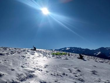 Vol fantastique sur la frontiere espagnole !