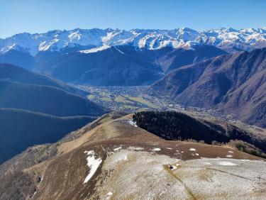 Vol fantastique sur la frontiere espagnole !