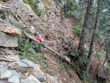 Vol au dessus de la mine d’or 