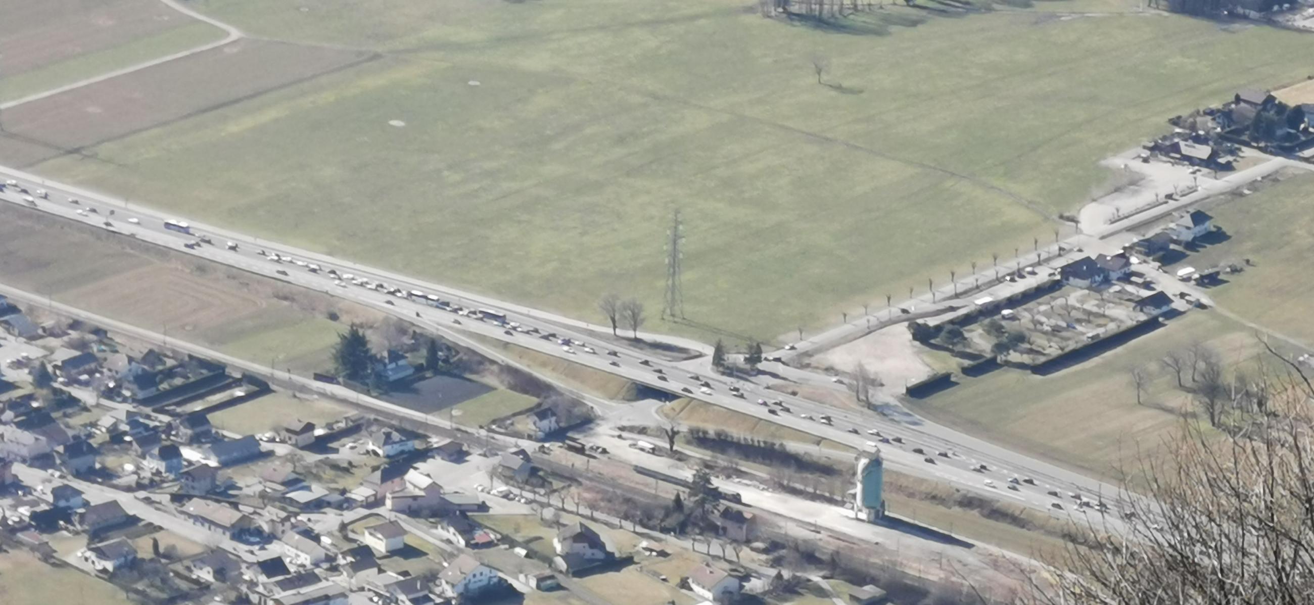 Vol au dessus des bouchons 