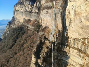 Vol avant les rafales 