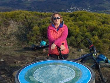 VTT Ardèche croix de Chirol