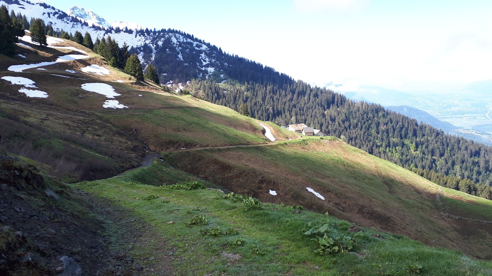 Vu sur l'Ebaudiaz