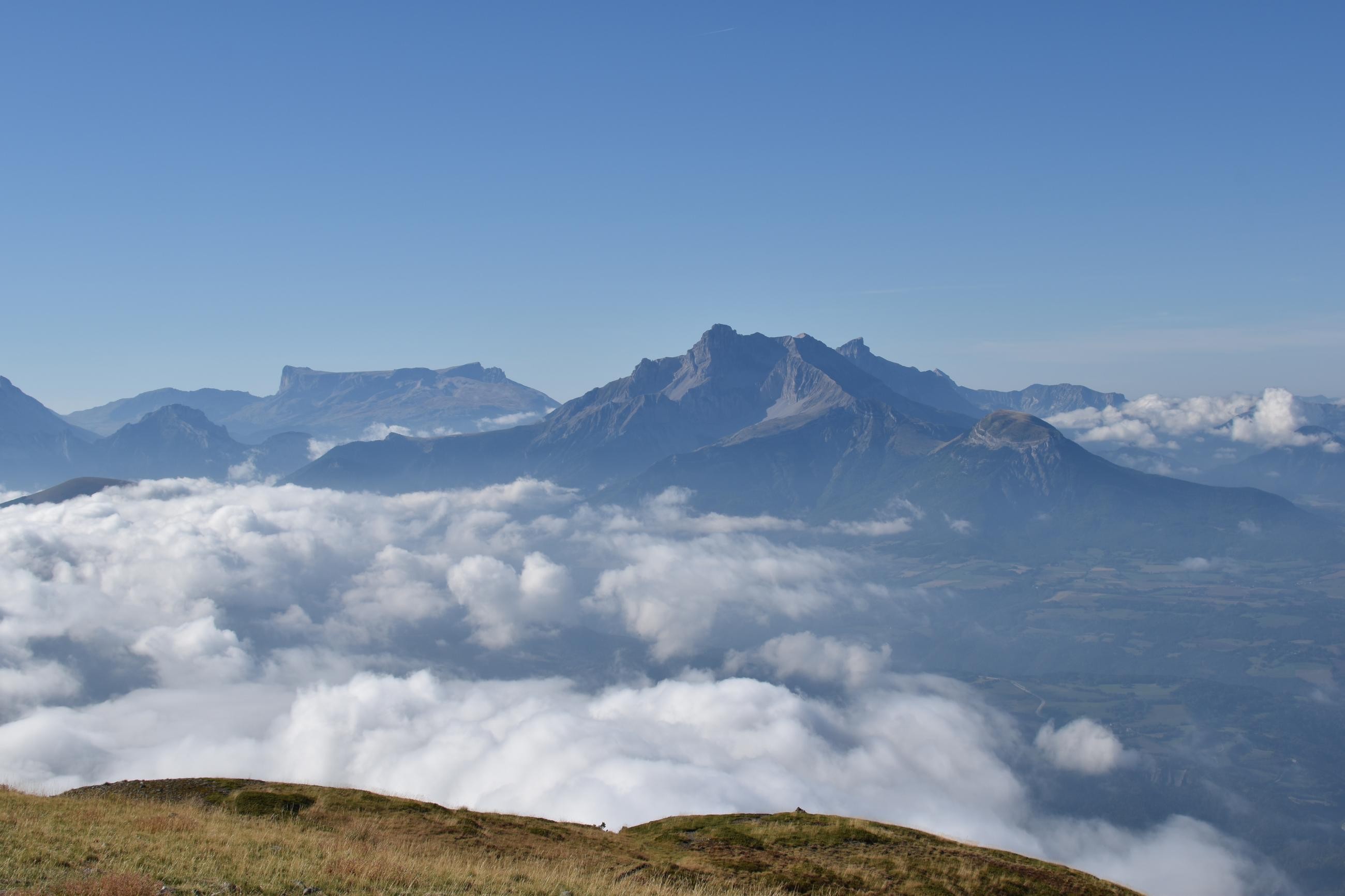 Vu sur l'Obiou et Bonnet de Calvin