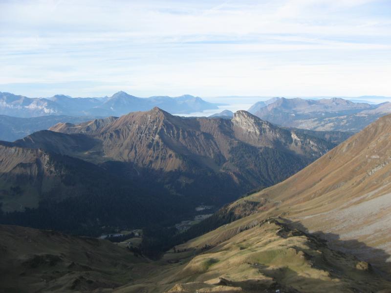 vu sur le vallon que l'on remonte