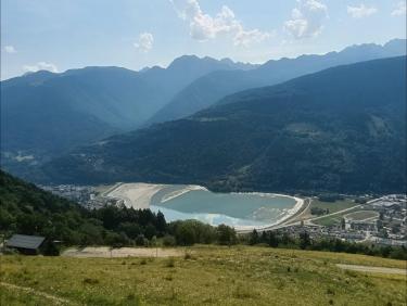 Vue du décollage 