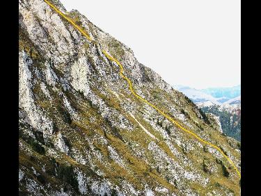 Vue partielle de l&apos;itinÃ©raire