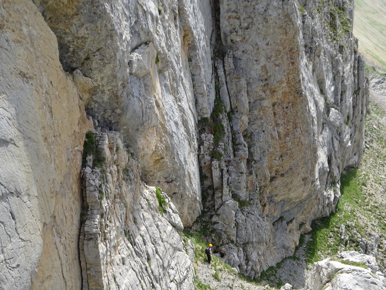 Vue prise en haut du mauvais couloir