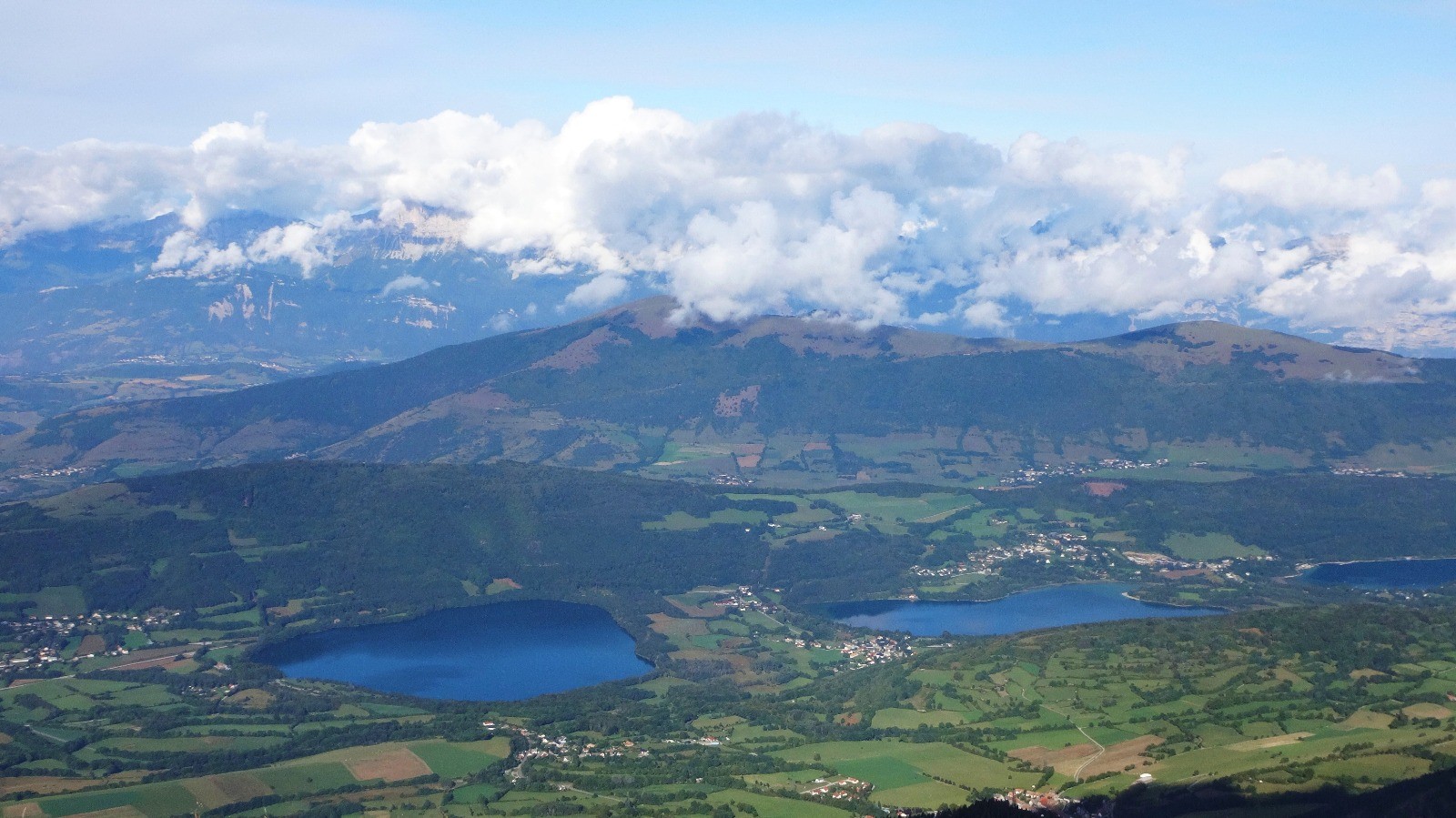 vue sur les lacs