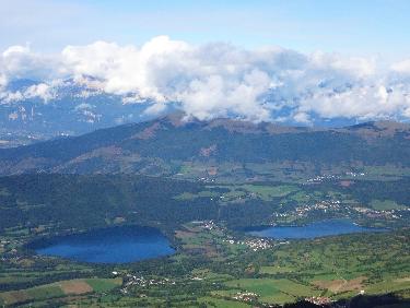 vue sur les lacs