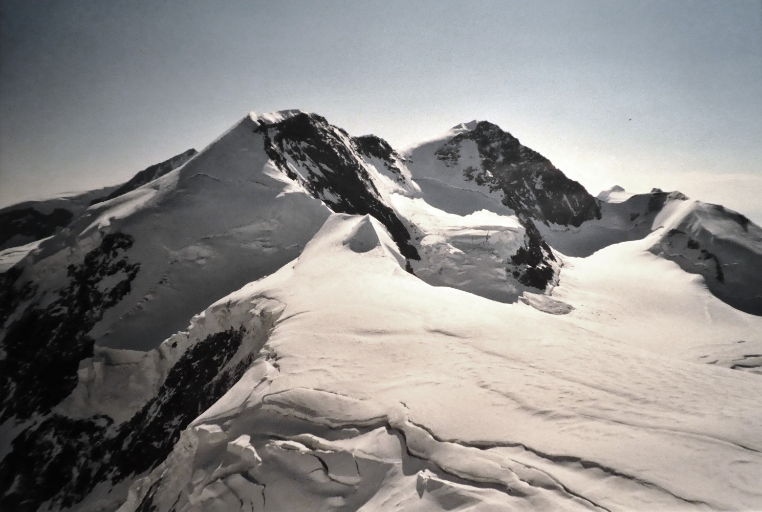 Vue sur les sommets voisins