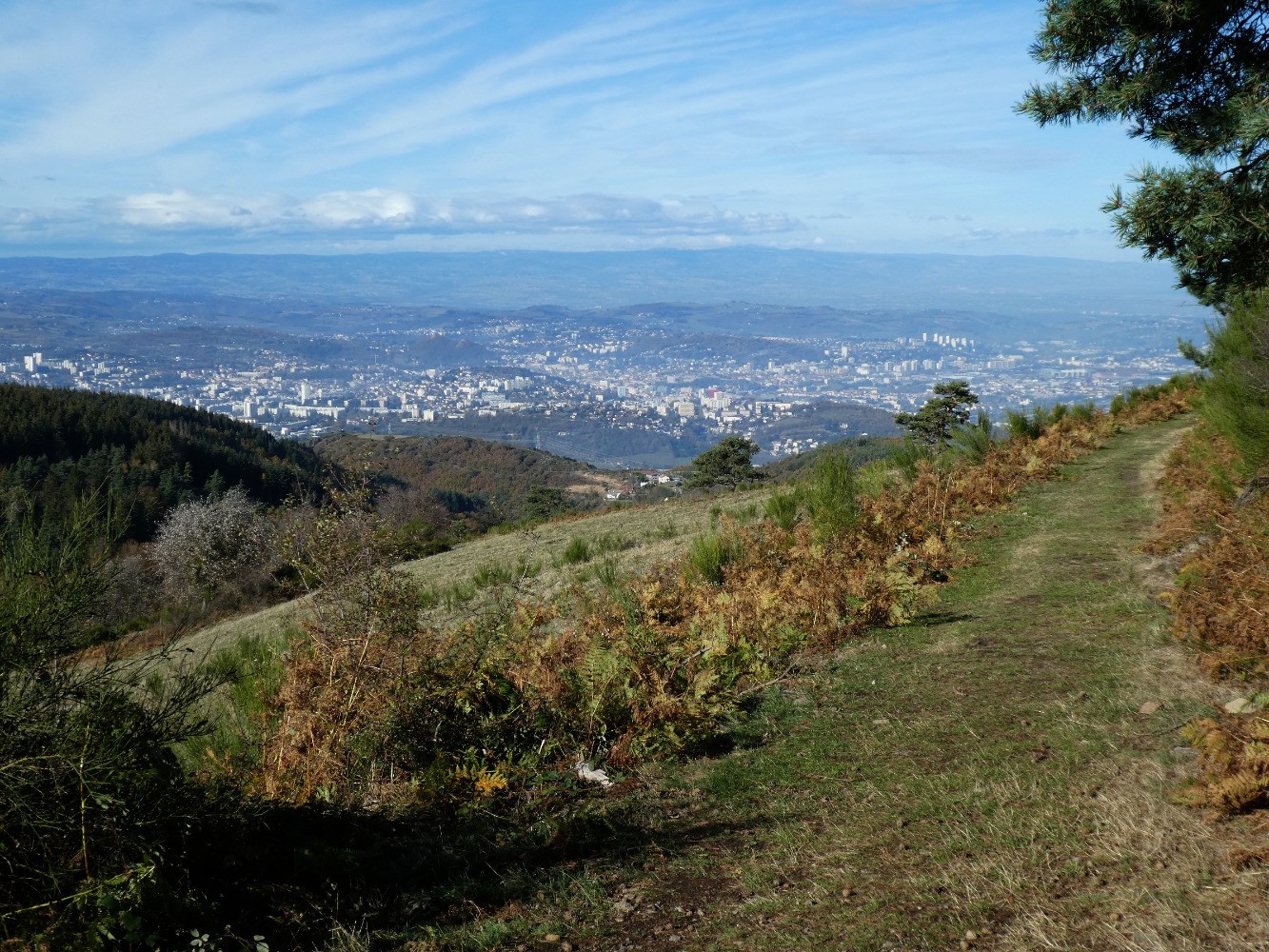Vue sur Saint-Etienne