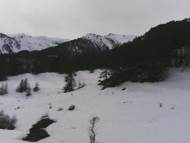 vue vers la TÃªte de Fouran , Ã  D