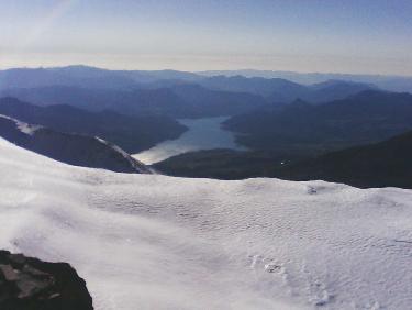 vue vers le sud - la de serre-ponÃ§on