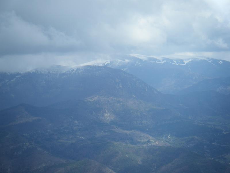 vue depuis le sommet de la lance