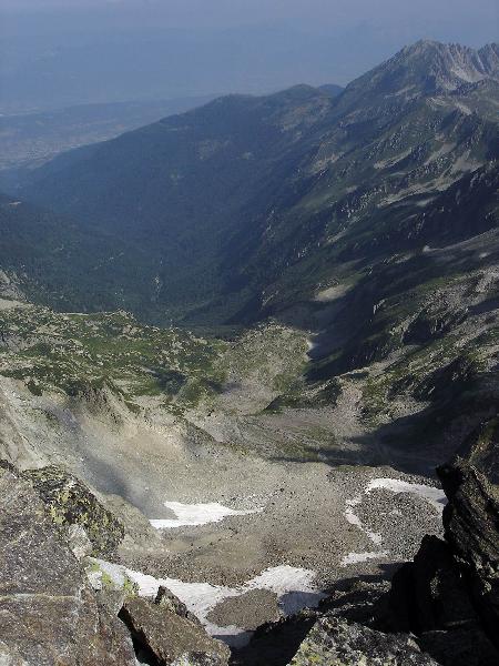 vue du pic du frêne sur la vallée du Bens
