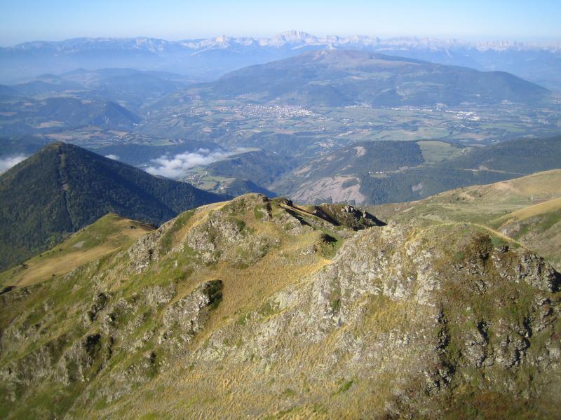 vue sur le déco entre les pointes
