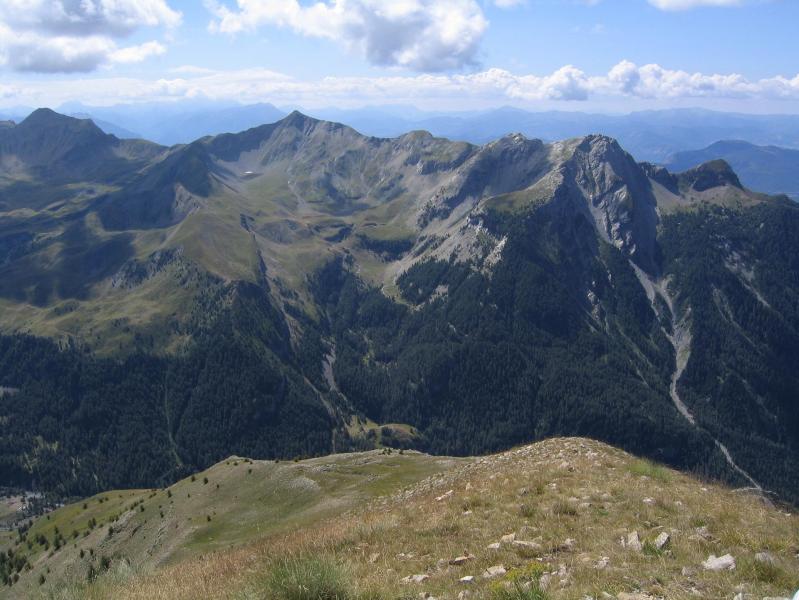 vue sur le vallon de la haute selle