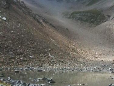 vur furtive sur le sommet et le parcours que je prendrai si j&apos;y retourne par temps incertain